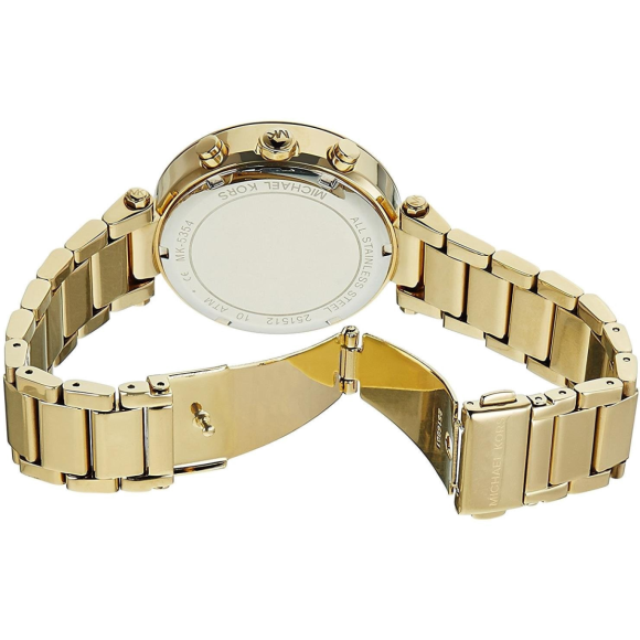 Michael Kors 腕時計 MK5354 Michael Kors Pave Parker Gold Tone MK5354 Women's Watch | eBay