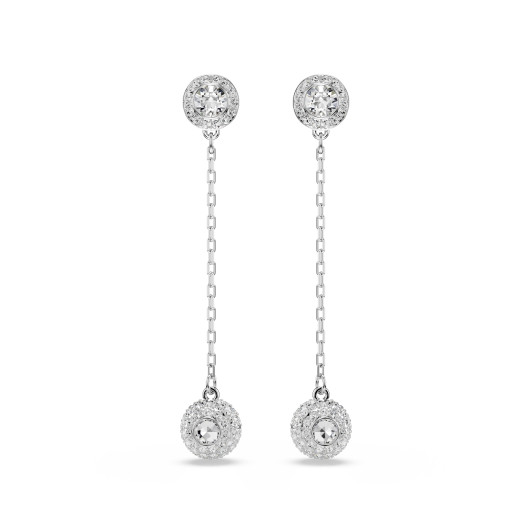 Swarovski® 'Una Angelic' Femmes Métall Boucle d'oreille - Argent 5732273