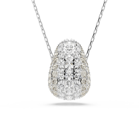 Swarovski® 'Sublima' Women's Base Metal Necklace - Silver 5697190