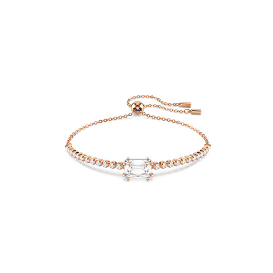 Swarovski® 'Matrix Tennis' Femmes Métal plaqué Bracelet - Rosé 5730706