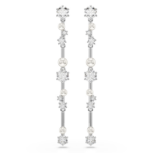 Swarovski® 'Constella Bars' Femmes Métall Boucle d'oreille - Argent 5705614