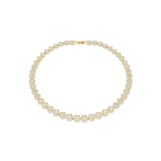 Swarovski® 'Una Angelic' Women's Gold Plated Metal Necklace - Gold 5720505