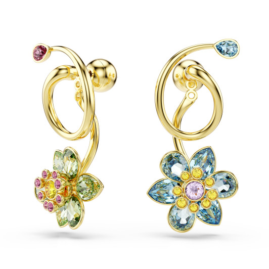 Swarovski® 'Idyllia F Florere' Femmes Métal plaqué Boucle d'oreille - Or 5709025