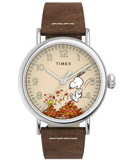 Timex® Analogue 'Standard X Peanuts Fall' Unisex's Watch TW2U86200