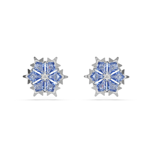 Swarovski® 'Magic' Femmes Métall Puce d'oreille - Argent 5734242