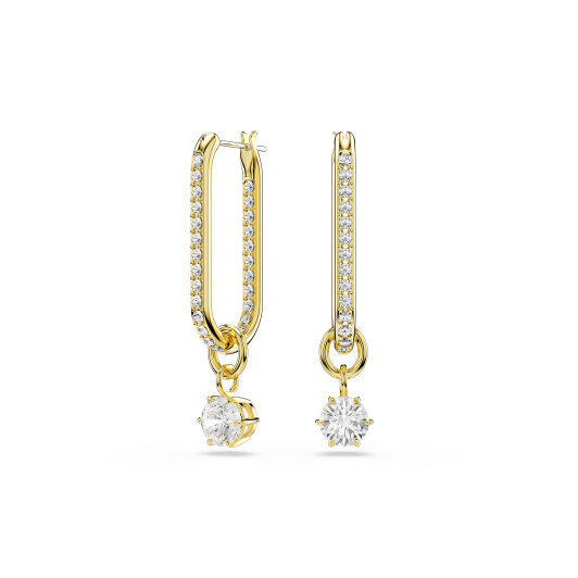 Swarovski® 'Constella' Femmes Métal plaqué Boucle d'oreille - Or 5728587