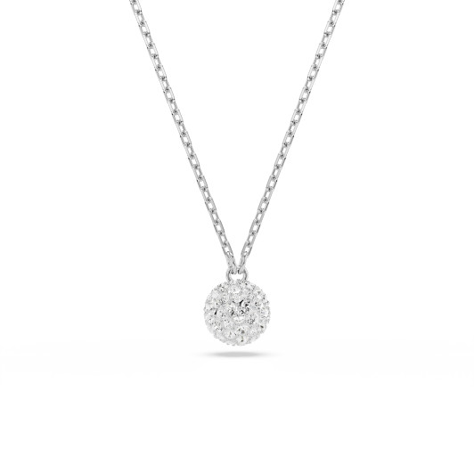 Swarovski® 'Dextera' Women's Base Metal Necklace - Silver 5693206