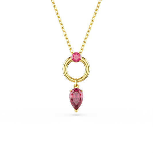 Swarovski® 'Mesmera' Femmes Métal plaqué Collier - Or 5732487