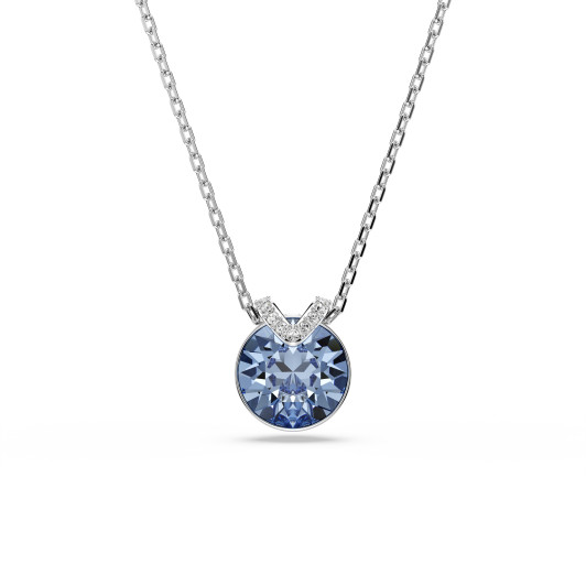 Swarovski® 'Bella' Women's Base Metal Necklace - Silver 5734232