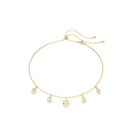 Swarovski® 'Imber Organic' Femmes Métal plaqué Collier - Or 5705463