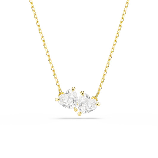 Swarovski® 'Mesmera' Femmes Métal plaqué Collier - Or 5733475