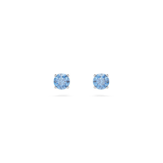 Swarovski® 'Stilla' Femmes Métall Puce d'oreille - Argent 5734250