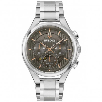 Bulova® Chronograph 'Curv' Men's Watch 96A298