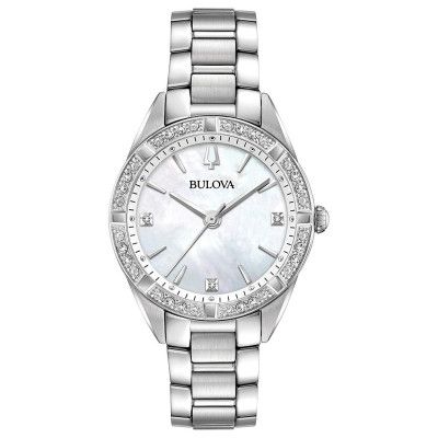 Bulova Analogue Diamonds Women's Watch 96R228 #1
