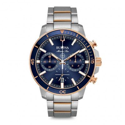 Bulova® Chronograph 'Marine Star' Men's Watch 98B301 #1