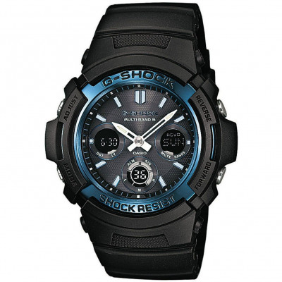 Casio® Analogue-digital 'G-shock' Men's Watch AWG-M100A-1AER #1