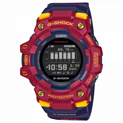 Casio® Digital 'G-shock' Men's Watch GBD-100BAR-4ER #1