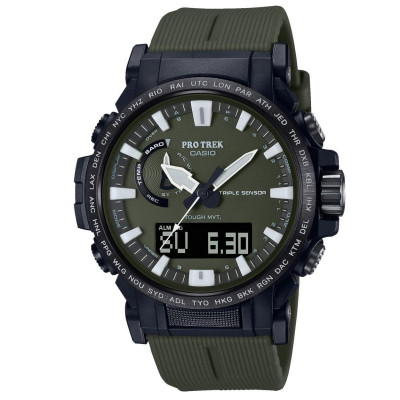 Casio® Analogue-digital 'Pro-trek' Men's Watch PRW-61Y-3ER