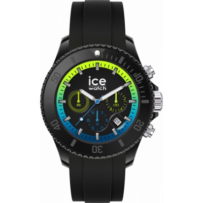 Ice Watch® Chronograph 'Ice Chrono - Black Lime' Men's Watch (Extra Large) 020616 #1
