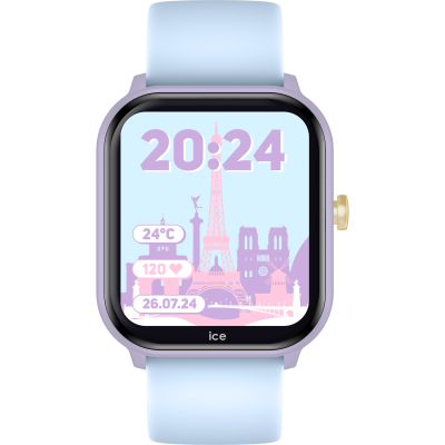 Ice Watch® Digital 'Ice Smart Junior 2.0 - Purple - Soft Blue' Child's Watch 022801