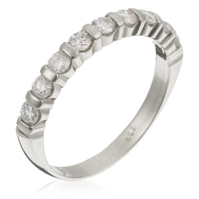 Orphelia® Women's White-Gold 18K Ring RD-3005/1 #1
