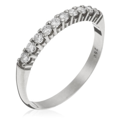 Orphelia® Women's White-Gold 18K Ring RD-3008/1 #1