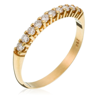 Orphelia® Women's Yellow-Gold 18K Ring RD-3008 #1