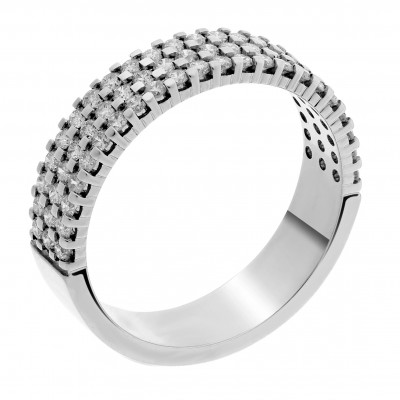 Orphelia® Women's White-Gold 18K Ring RD-3021/1 #1
