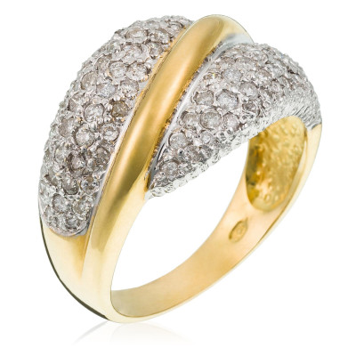 Orphelia® Women's Yellow-Gold 18K Ring RD-33066 #1
