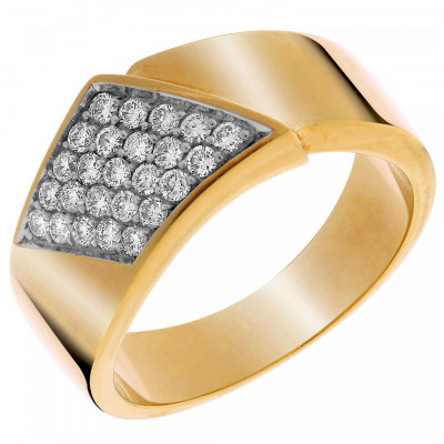 Orphelia® Women's Yellow-Gold 18K Ring RD-33073 #1