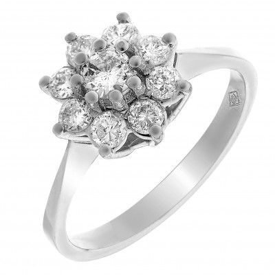Orphelia® Women's White-Gold 18K Ring RD-33167 #1