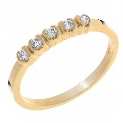 Orphelia® Women's Yellow-Gold 18K Ring RD-33213 #1