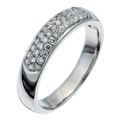 Orphelia® Women's White-Gold 18K Ring RD-3356 #1