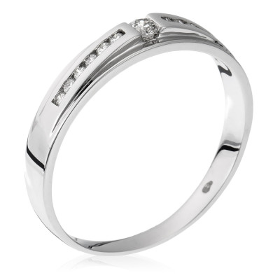 Orphelia® Women's White-Gold 18K Ring RD-3371 #1