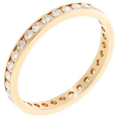 Orphelia® Women's Yellow-Gold 18K Ring RD-3407 #1