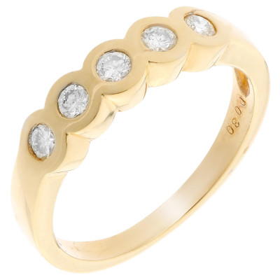Orphelia® Women's Yellow-Gold 18K Ring RD-3853 #1