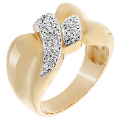 Orphelia® Women's Yellow-Gold 18K Ring RD-3880 #1
