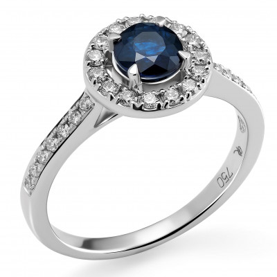 Orphelia® Women's White-Gold 18K Ring RD-3916/SA #1