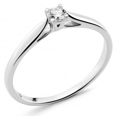 Orphelia® Women's White-Gold 18K Ring RD-3917/1 #1