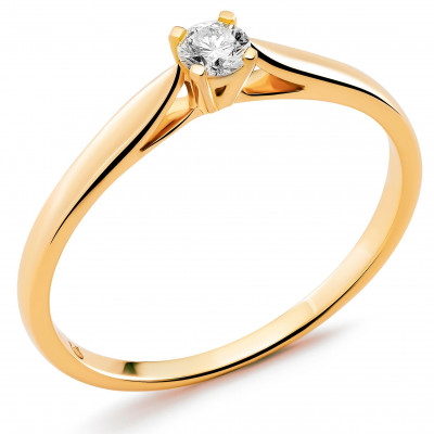 Orphelia® Women's Yellow-Gold 18K Ring RD-3917 #1