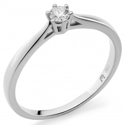 Orphelia® Women's White-Gold 18K Ring RD-3919/1 #1