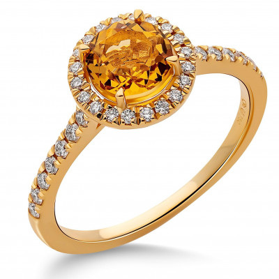 Orphelia® Women's Yellow-Gold 18K Ring RD-3925 #1