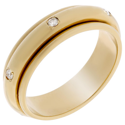 Orphelia® Women's Yellow-Gold 18K Ring TRD-DA05/B/DJ #1