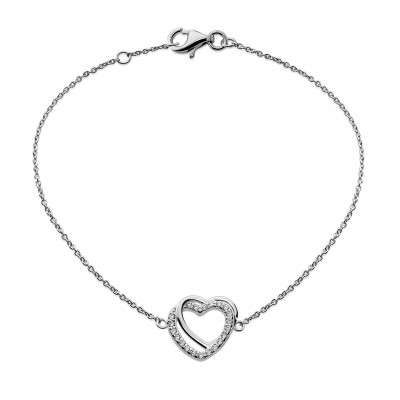 Orphelia® 'ARIANA' Women's Sterling Silver Bracelet - Silver ZA-7482 #1