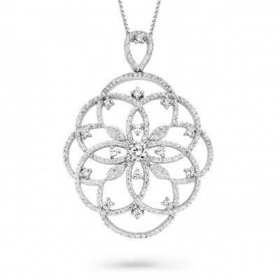 Orphelia Women's Silver Chain With Pendant ZH-7213 #1