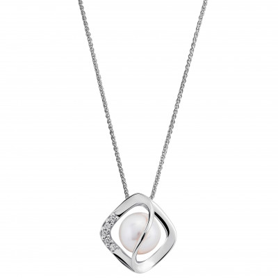 Orphelia Aina Women's Silver Chain With Pendant ZH-7471 #1