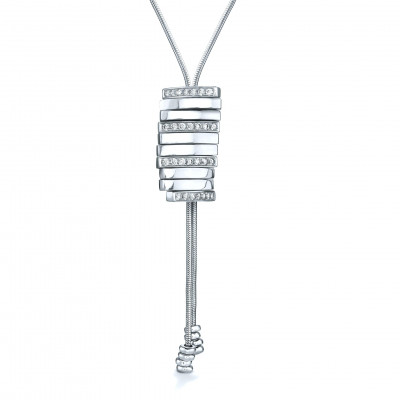 Orphelia Women's Silver Necklace ZK-7363 #1
