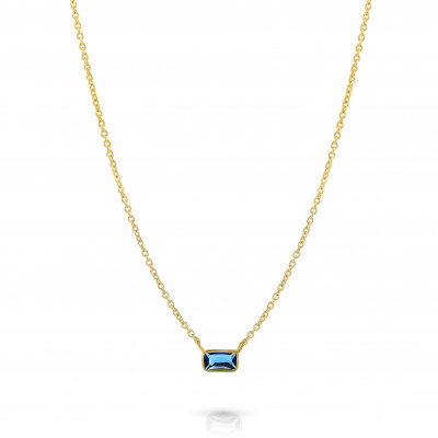 Orphelia Orphelia 'Ultimate' Women's Sterling Silver Necklace - Gold ZK-7567/G #1