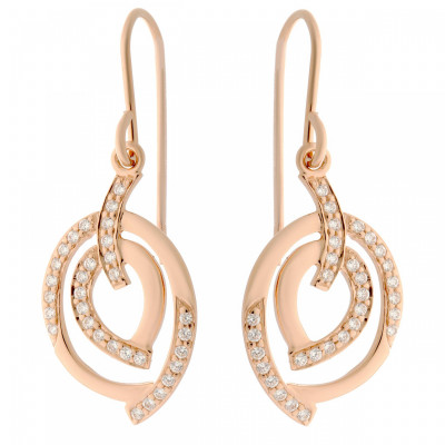 Orphelia Celine Women's Drop Earrings ZO-7114/RG