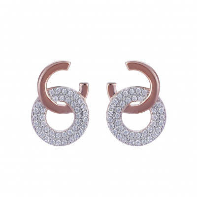 Orphelia Carleen Women's Silver Drop Earrings ZO-7440 #1